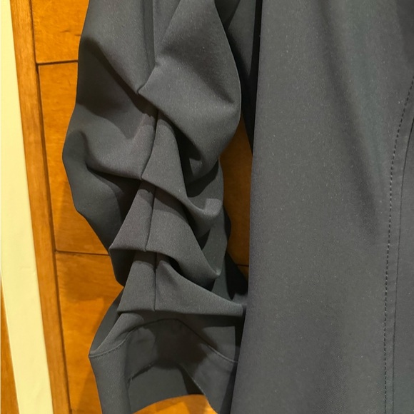 Cinq à Sept Deep Blue Long Sleeve Dress - Picture 4 of 4